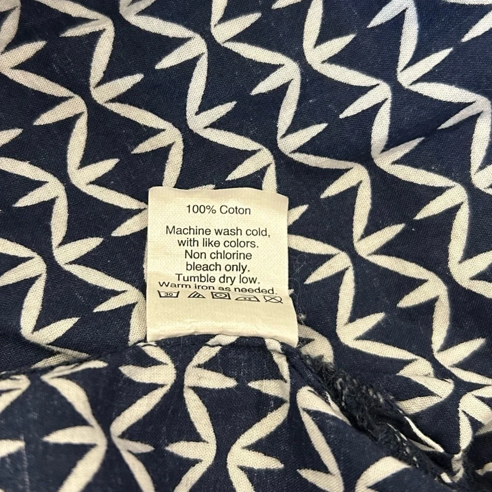 J. CREW Print Tunic Top